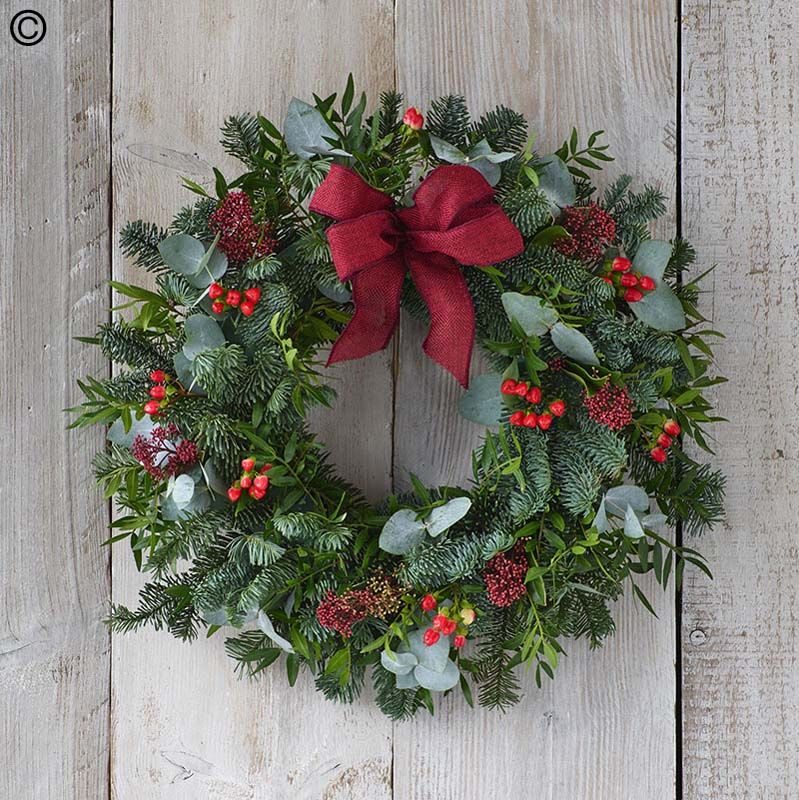 christmas door wreath